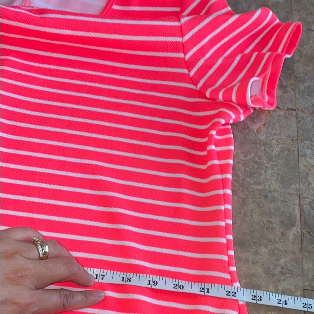 Bobbie Brooks Pink Striped Mini Dress